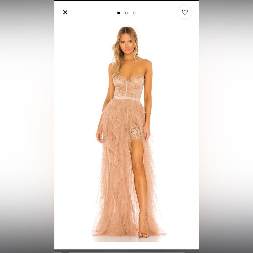 For love or lemons bustier gown